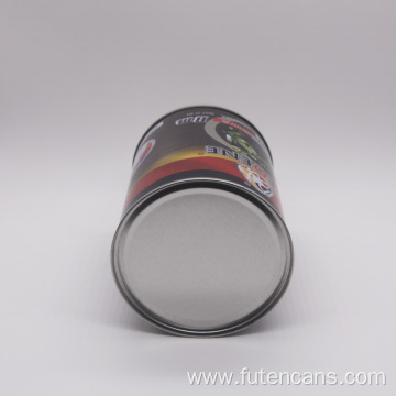 1L Round Empty Engine Oil Tin Can